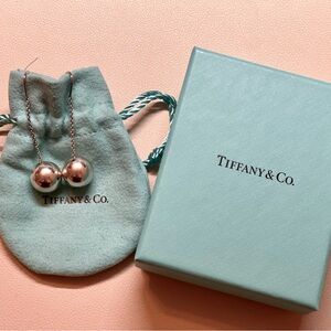 Tiffany & Co. Silver Hardware Ball Earrings